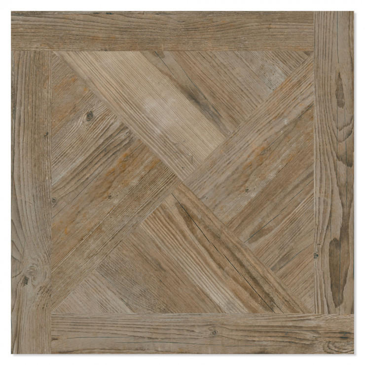 Træklinker Rennes Brun Umber Mat 90x90 cm-1